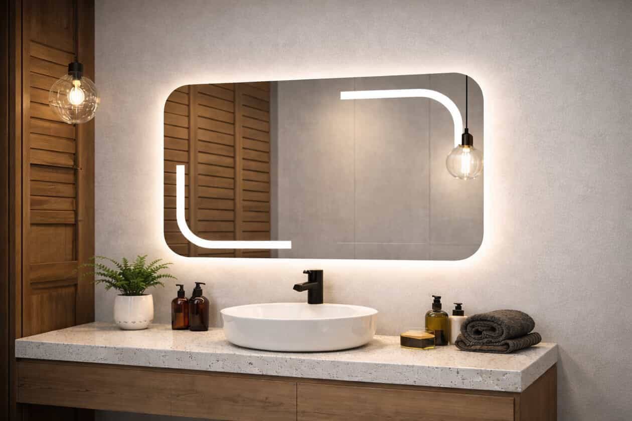 Statement LED Mirror - F-005
