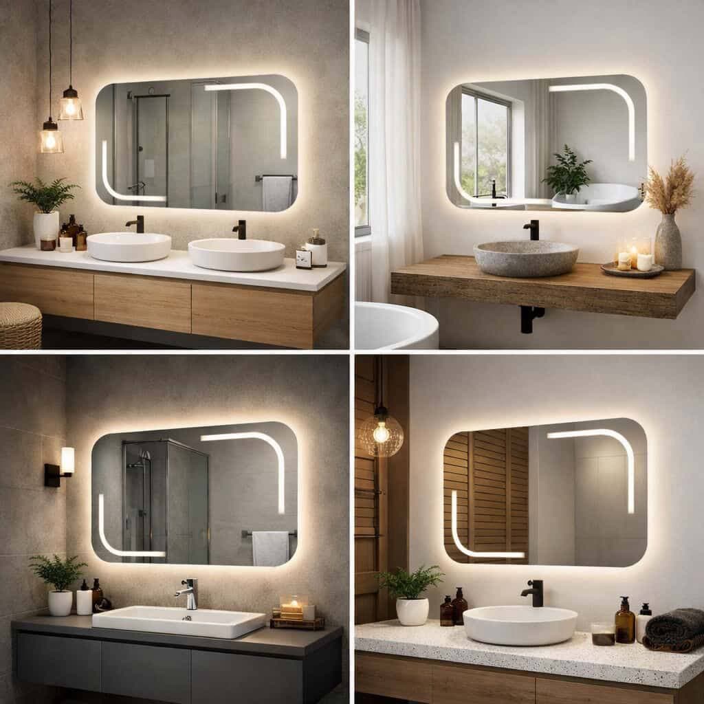 Statement LED Mirror - F-005