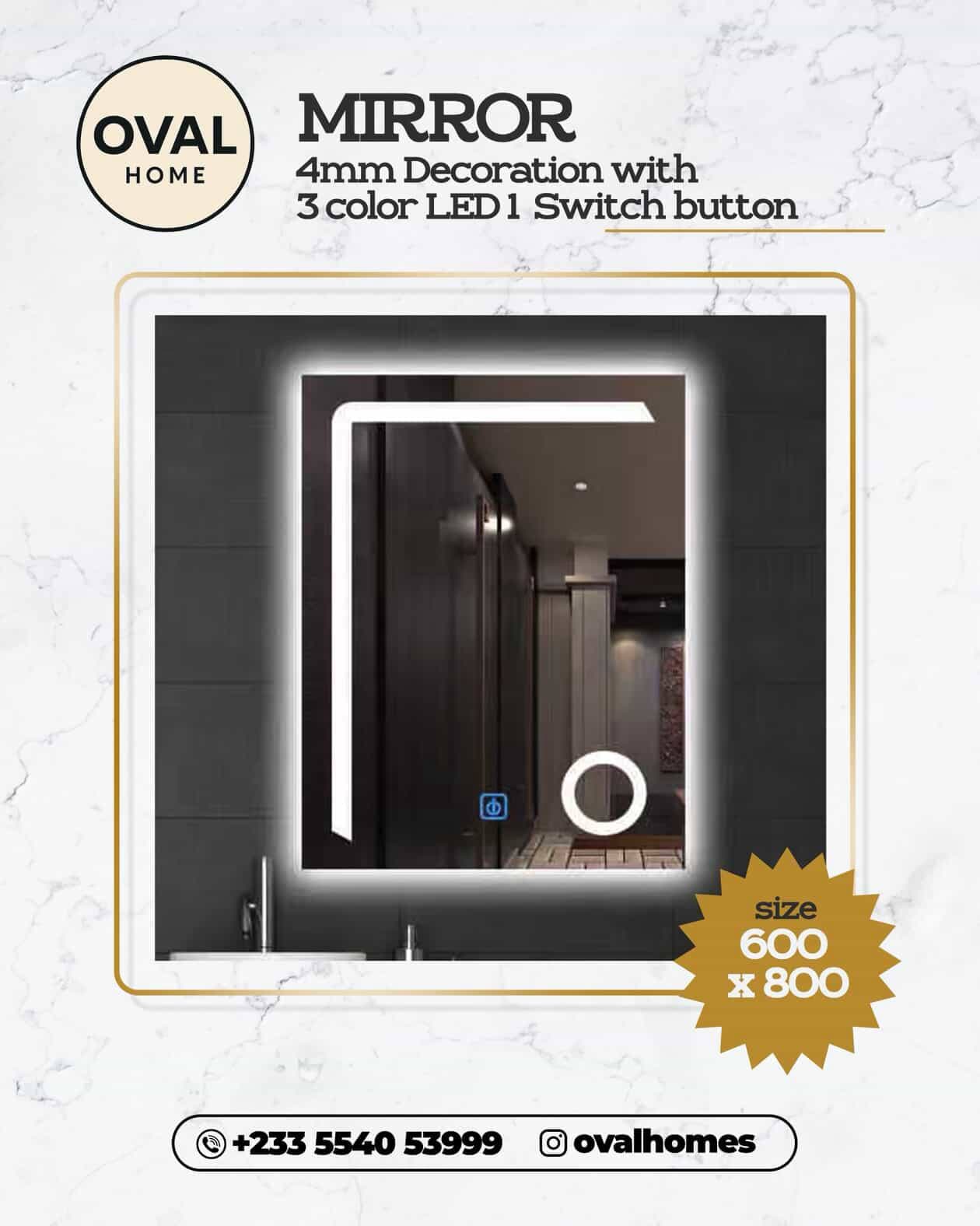 Luxury Bathroom Mirror - L-1072